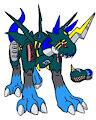 KAI THE RAIDRAMON, THE THUNDER OF TRUE FRIENDSHIP by LordR160