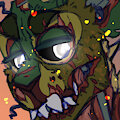 [ gore/body horror ][ c ] scraptrap icon by frillious