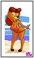 Rebecca at the beach by fourball