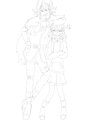 human mephiles x ghost by yunaininjamisterss