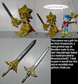 A gifted sword
