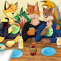 A night out by Pinethefox