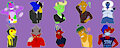 Imp OC stickers - ALL