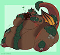 Too much cake - Art by Chub-united