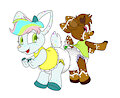Deer Twin Diaper Bumps -By Tato & l1llily-