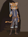 Young lad by Postal