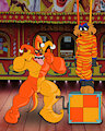 Commission - MadBone & Razor by Howdidwegethere