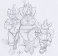 Practice Sketches by kinkykeroro