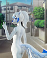 Amber - VRChat Commission by JuliaWinterPaw
