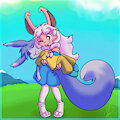 Kachi and Lucy by kachimaru