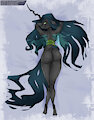 Queen Chrysalis by longtailshort