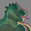 Lizzard by thr33h3ad3ddragon