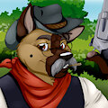 Cowboy headshot by Xids by ProfessorShepherd