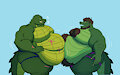Gator belly competition - Art by Jeffie B by SonderEber