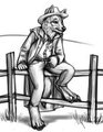 Coyote Cowpoke by Anakuro