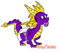 Diapered Spyro