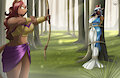 The Huntress And Her Prey