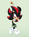 Shadow the Hanging Hedgie (Commission)