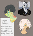 Digital Badge OPEN by wolphnett