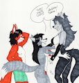 Gift Art: Acebird1234 by Dreadwolfclaw