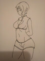 Another drawing of Jun
