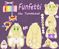 Funfetti the Twinklecritter Reference Sheet