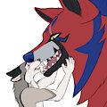 Toothy kisses