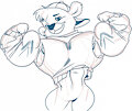 Kit Cloudkicker showing his Guns - by Redsilver