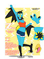 Zinx ~ Ref Sheet by AddieSilver