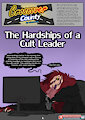 Crossover County - The Hardships of a Cult Leader pg. 1.