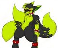 Yin The 3 Tailed Demon Fox by Darcell1291
