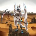 La-tifah Crimson Jackal of The Skies~ by GoldenJackal