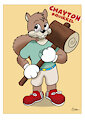 Chayton Squirrel by HughsieArtz