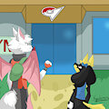 YCH Gym Pokemon #1 by Kyubimaru16