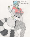 The role of a friend from DISCORD (ROXY) by imjim007