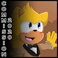 Commision for MidnightMuser + Sticker gift by SilverTyler25