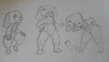 Some pencilings of cutest console doggo