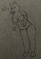 Kayla After Stuffing by SiberianHuskyDude