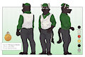 Rengare - Ref Sheet by Gebji