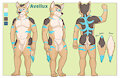 Avellux Ref Sheet by Gebji