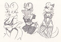 Lingerie Sketches 2