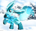 gift art for Shiver Eevee by Gatotorii
