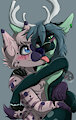 Commission - DearHalo_Lover n Twinkyelliot by MaskKatze