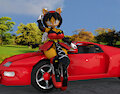 "Oh, so you want to race with me, huh? "