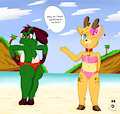Beach Fashion (by Rouyuki)