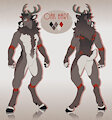 Oak Hart Ref Sheet (SFW) by oakhartbuck