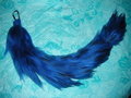 Blue/Black Yarn Tail - FOR SALE by SamuraiDevil