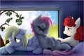 Black Heart's Sleep Over *Commission* by elliptacolore