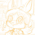 WIP - Hummus at work by furrestgrumps