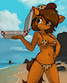 Pizza Bikini by MarsMiner